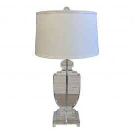 Regina Andrew Carr Phat Crystal Urn Table Lamp With Shade