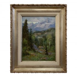 Mark Ogle Original Oil Painting Signed Scenery