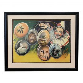 Custom Framed Mid 20th-Century Circus Poster