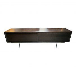 Room & Board Smith Media Unit Charcoal Lacquer. Original Price: $2,000