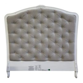 Full Size Restoration Hardware  Tufted Velvet Headboard