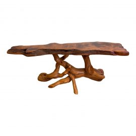 Custom Live Edge WoodConsole Table. Original Price: $3,500