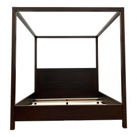 Eastern King William Sonoma Keating Canopy Bed Frame. Original Price: $3,800