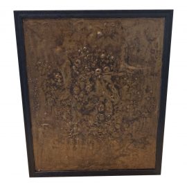 Original Artwork Bronze Sculptural Painting. Original Price: $2,000