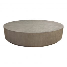 Restoration Hardware Machinto Round Coffee Table. Original Price: $2,995