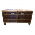 Crate & Barrel Marin Shiitake Finish Media Stand