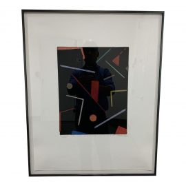 Monsieur Hulot Custom Framed Abstract Poster