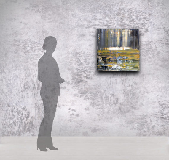 Abstracto No 3 (7-10-2015) 28×28 Installation