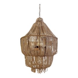 Made Goods CoCo Bead Aida Chandelier. Original Price: $2,350