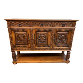 Late-19th Century Renaissance Revival Wood Buffet