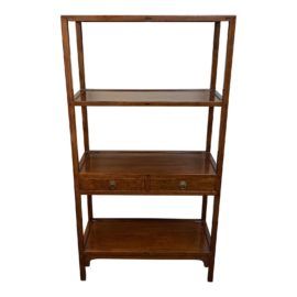 1970s Vintage Asian Style Bookcase