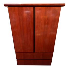 Scandinavian Designs Lacquer Finish Entertainment Armoire