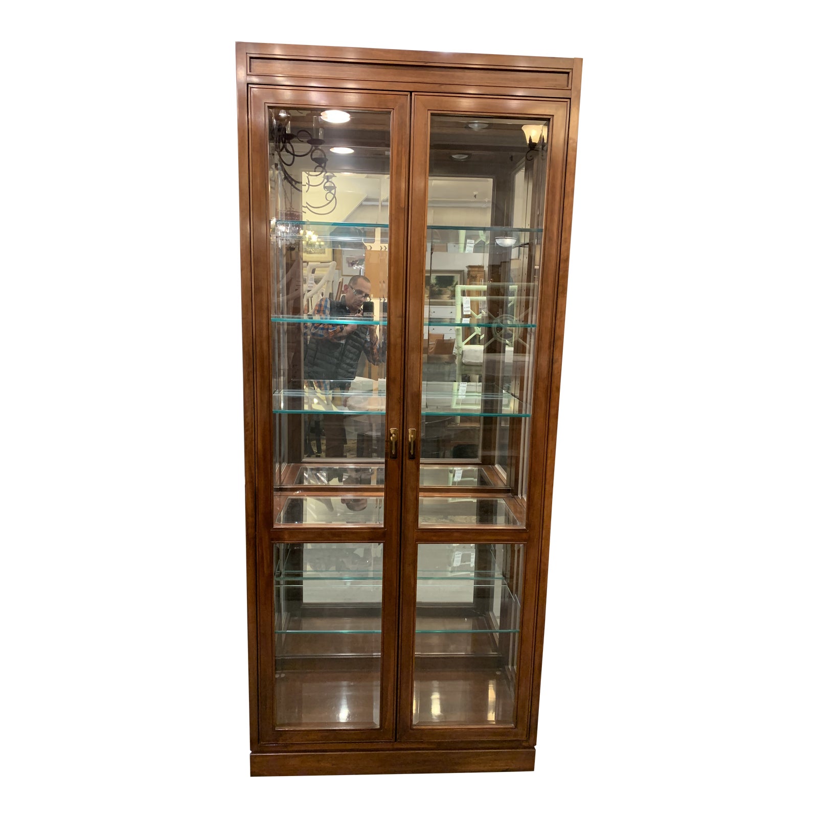 Ethan Allen Display Cabinet - Design Plus Gallery