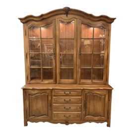 Ethan Allen French Inspired Display Cabinet