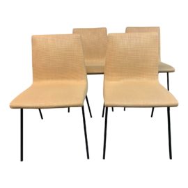 Set of 4 Ligne Roset Pierre Paulin TV Chairs. Original Price: $3,200