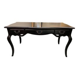 H.D. Buttercup Antiqued Black Writing Desk