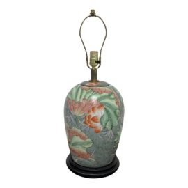 Mid-20th Century Century Chinese Porcelain Jar Table Lamp