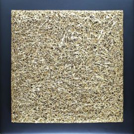 Jose Maria Clark "Vs_301: Dream On" Mixed Media Wall Sculpture