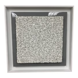 Jose Maria Clark "Vs_97" Mixed Media Wall Sculpture