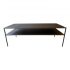 Room & Board Slim Coffee Table Natural Steel