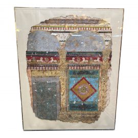 Vintage Framed Textile Fragment