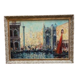 D. Herner Original Painting of Venice
