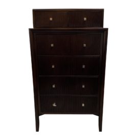 Brownstone Espresso Six Drawer Highboy Dresser