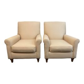 Thomasville Solitaire Arm Chairs- a Pair