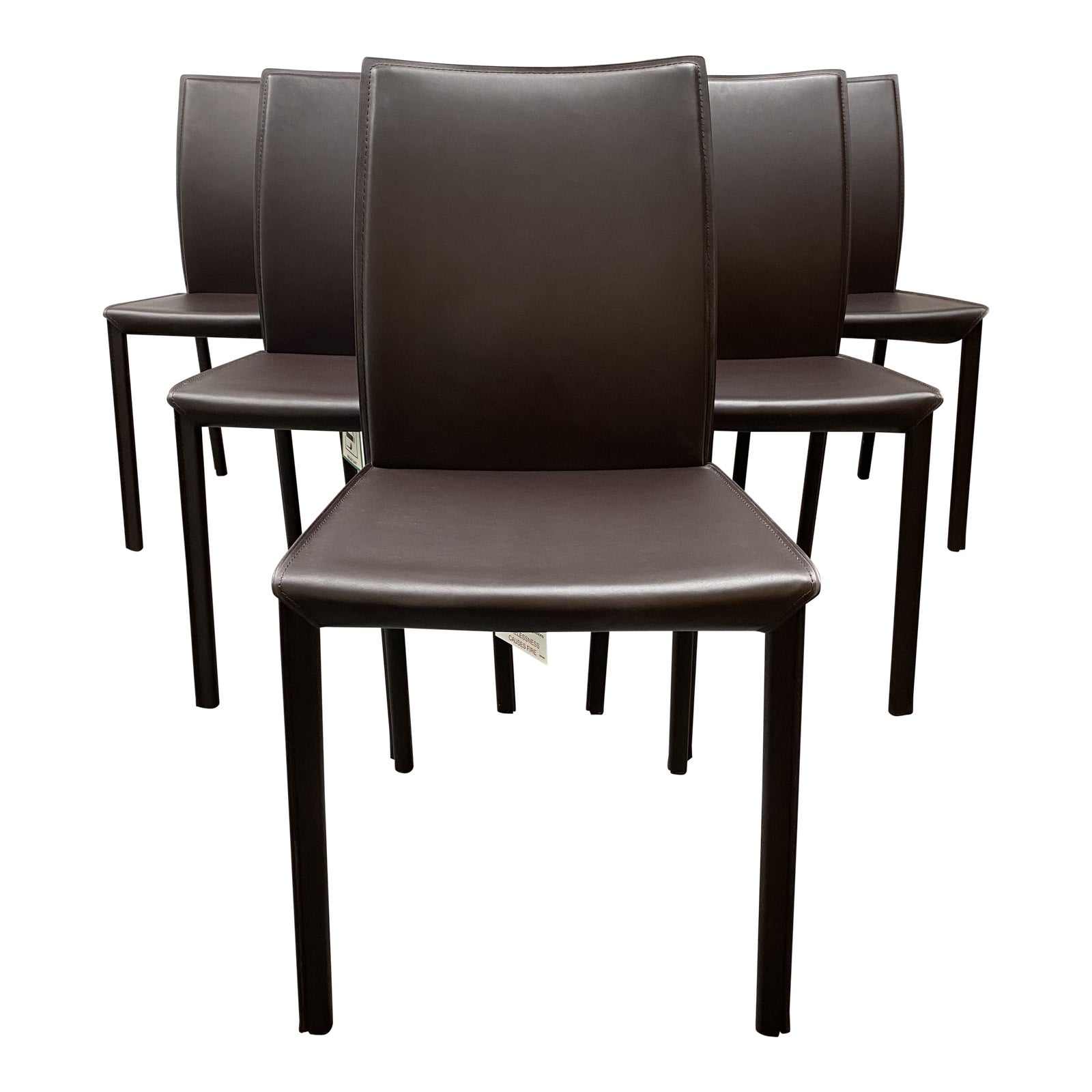 BoConcept Zarra Side Chairs - Set of 6. Original Price: $1,614