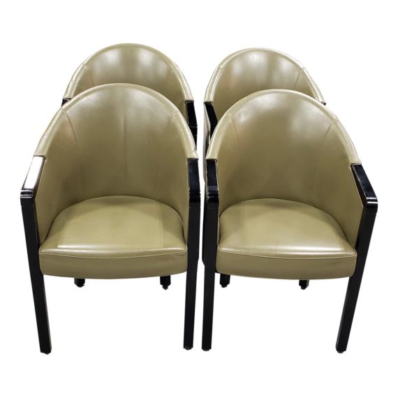 poltrona-frau-dark-green-leather-arm-chairs-set-of-four-4817