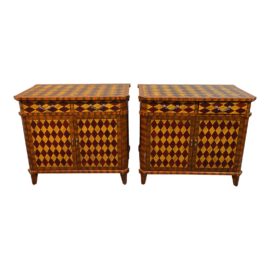 Harlequin Designs Cabinets- a Pair. Original Price: $2,880