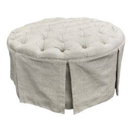 Ballard Designs Hayes Tufted Storage Ottoman. Original Price: $599