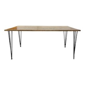 Ambrose Woodworks Ombre Fade Oak Table. Original Price: $1,600