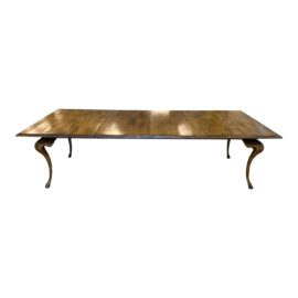 Baker Furniture Queen Anne  Extension Table Model No.7738