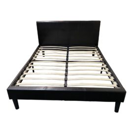 Faux Leather Queen Bedframe