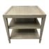 Barbara Barry Baker Furniture Tableau Plume End Table. Original Price: $5,010