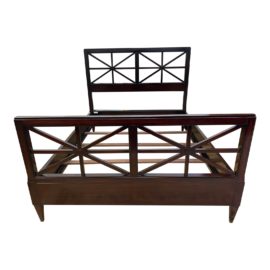 Queen Size Restoration Hardware Westwood Bed Frame. Original Price: $1,680