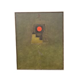 Original Painting Jose M Cajahuaringa Color Flotante, 24  - 1966