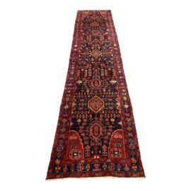 Late 20th Century Vintage Kurdish Hand Knotted Runner - 3′6″ × 15′11″. Original Price: $2,500