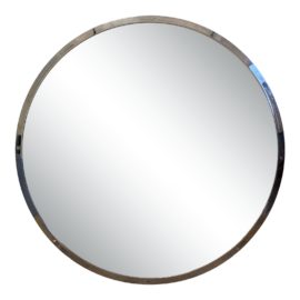 Restoration Hardware Round Bistro Mirror. Original Price: $945