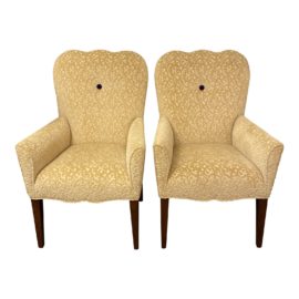 Decorators Walk John Oetgen Collection Chairs - a Pair