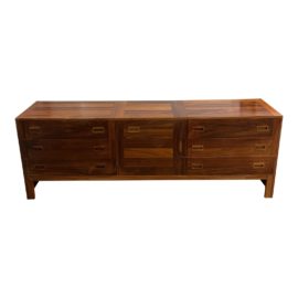 Mid 20th Century Rosewood Danish Style Dresser
