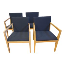 OFS Balance Arm Chairs - Set of 4. Original Price: $5,212