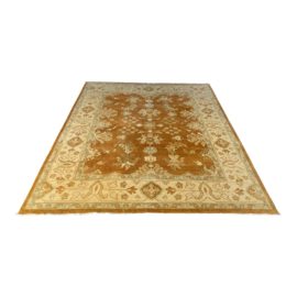 Indian-Henz Hand-Knotted Rug - 7′11″ × 9′10″