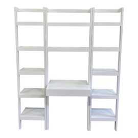 Crate & Barrel Three Piece Sawyer Leaning Desk Set