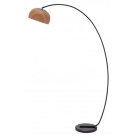 NEW Zuo Modern Brown Brentwood Floor Lamp. Original Price: $350