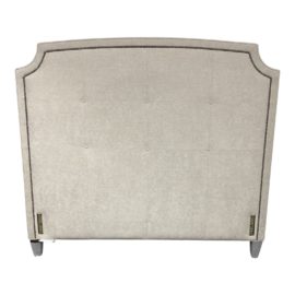 Queen Size Lee Industries Cut Corner Headboard. Original Price: $2,300