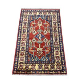 Hand Knotted Persian Area Rug - 2′11″ × 4′10″