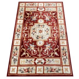 Chinese Multi Pile Traditional Rug - 3′6″ × 5′7″