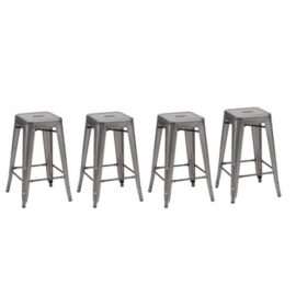 NEW Zuo Modern Marius Counter Stools - Set of Four. Original Price: $440